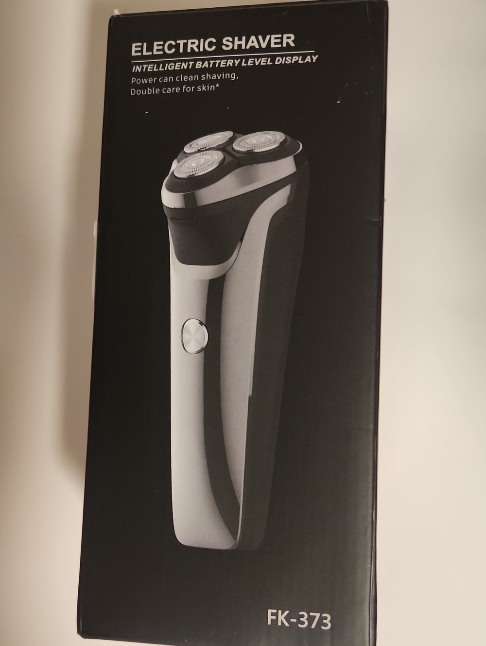 Electric Shaver FK-373 in Black and Silver - Men Grooming